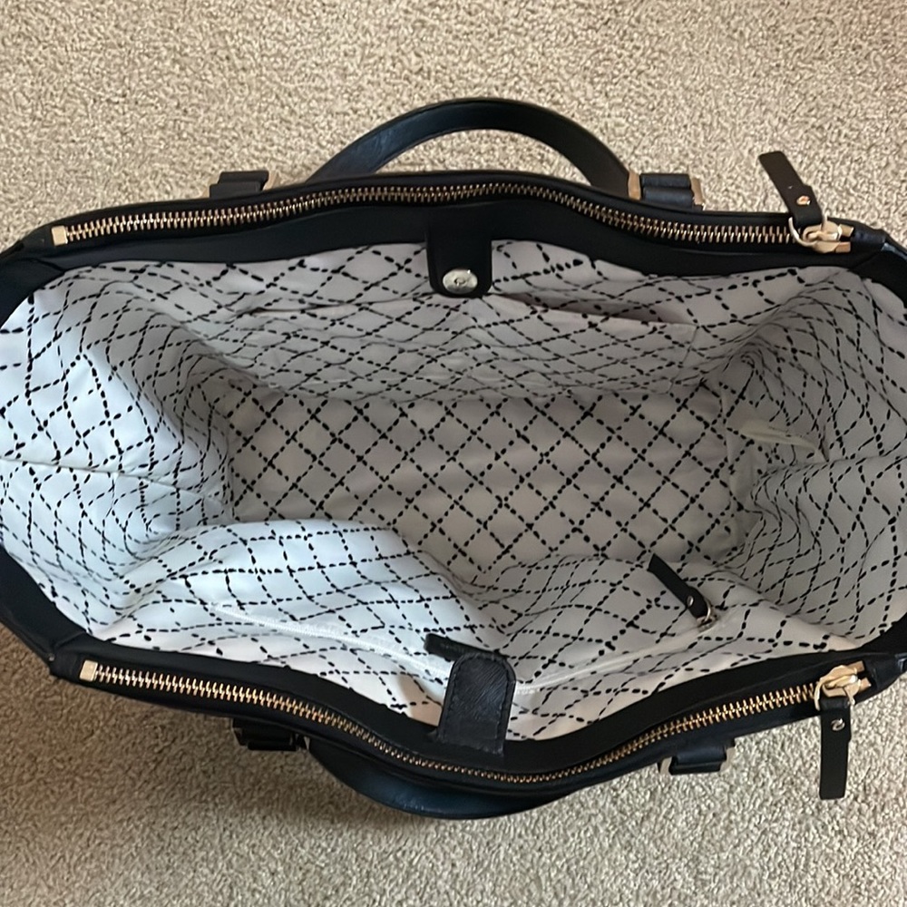 Kate Spade Newbury Lane Briar Large Tote - Black Leather - Picture 4 of 14